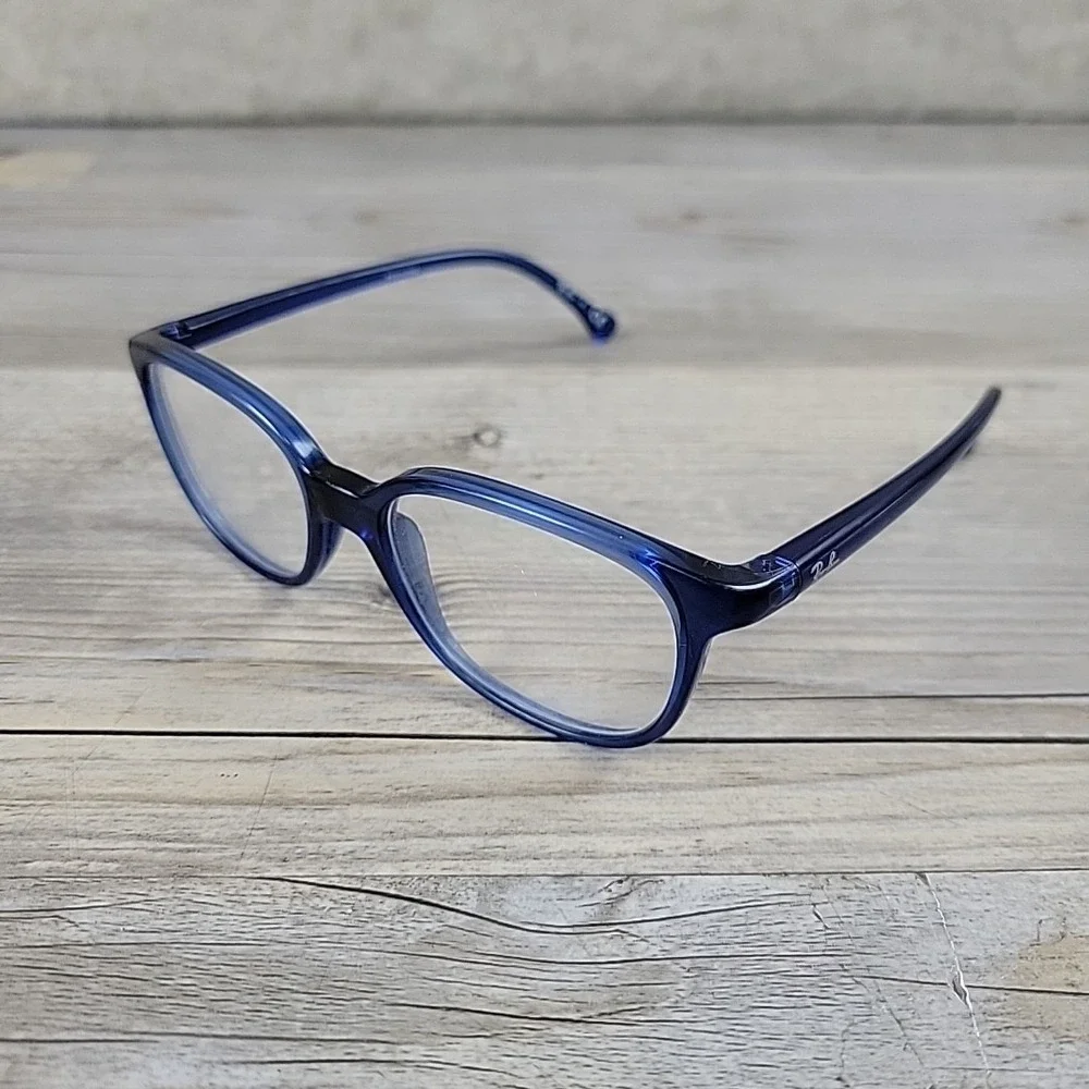 Ray-Ban Kids RB 1900 3834 Transparent Blue Eyeglasses Frames Only‎ 47-15-125